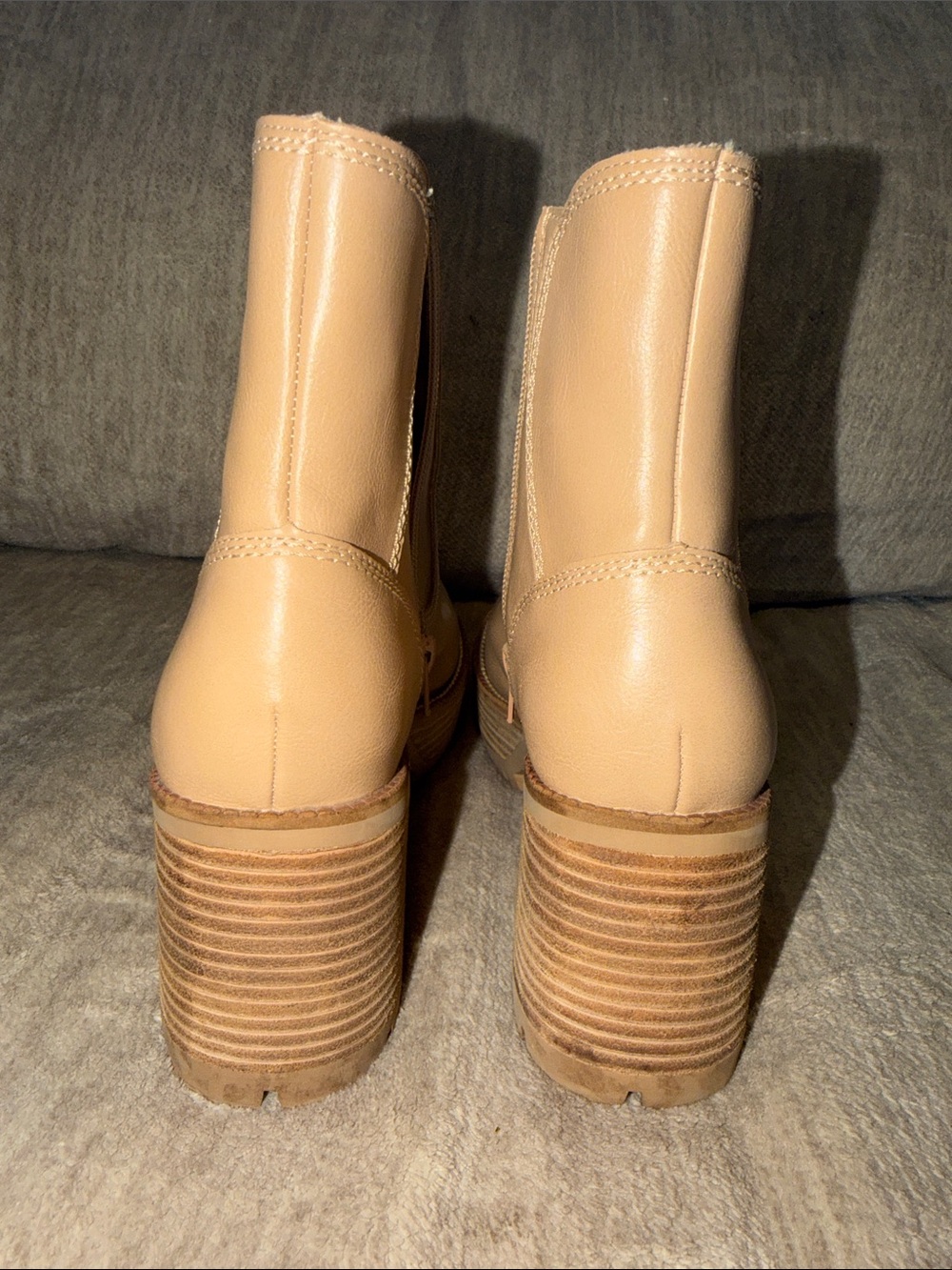 Chunky Heel Booties - Picture 3 of 5